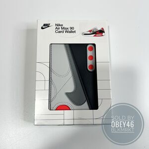 Nike Air Max 90 Card Wallet Grey White Infared